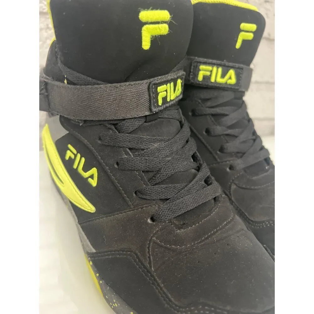 Fila Multiverse Splatter Mid Shoes Sneakers Size Boys Youth 6